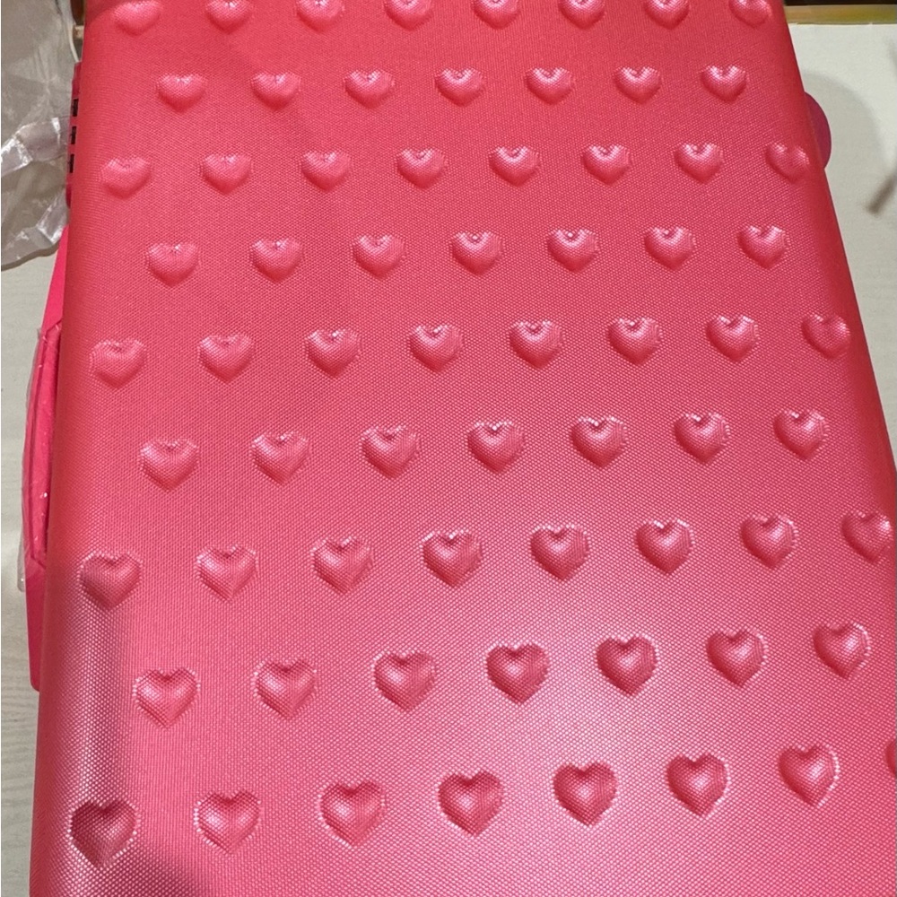 Pink Pearlescent Kitty suitcase Valentine Birthday Bat Mitzvah - Picture 5 of 10